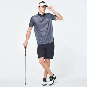 Oakley Camo Back Evo‎ Golf Short Sleeve Polo Shirt Size Small